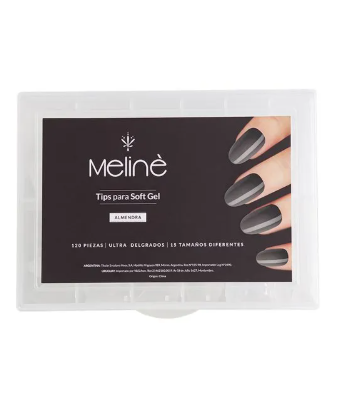Tips para Soft Gel Almendra x 120 Unid MELINE